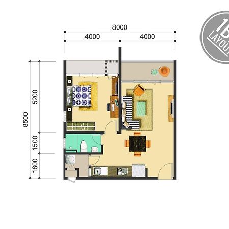 Jzstay - Atlantis Residences Melaka - 1Br & 2Br Bagian luar foto