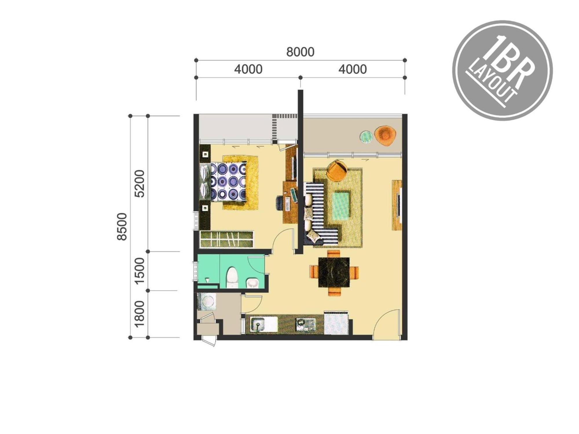 Jzstay - Atlantis Residences Melaka - 1Br & 2Br Bagian luar foto